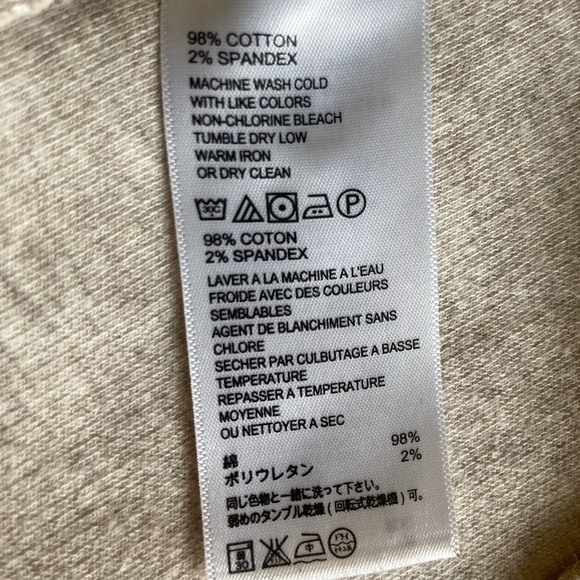 Men’s Tommy Bahama Oatmeal Cotton Full Zip Jacket size L - Picture 10 of 12